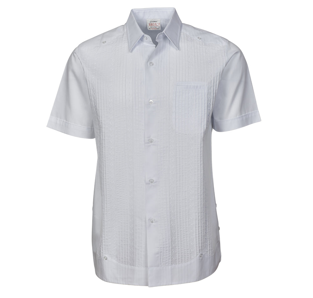 Presidente Guayabera - Men's Short Sleeve | Polyester-Cotton Blend